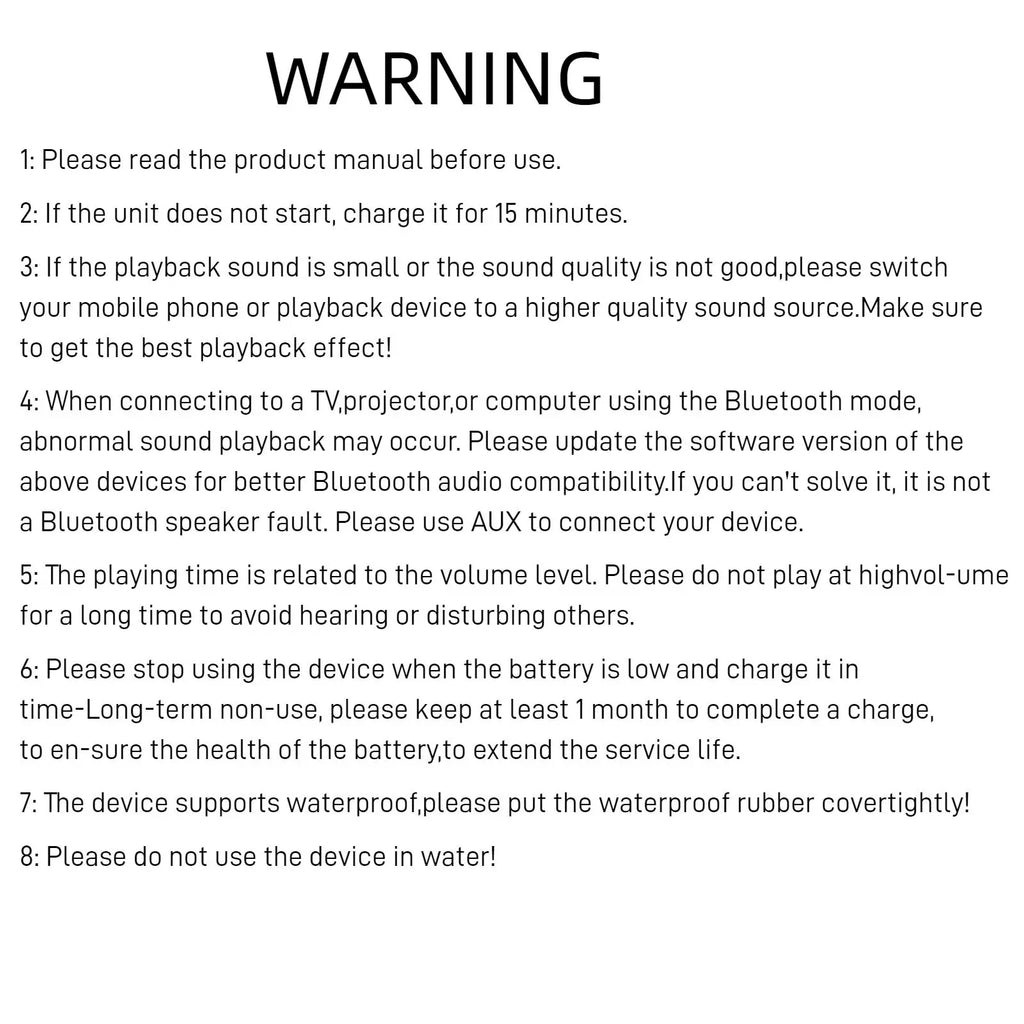 ZEALOT S51 Portable Wireless Speaker, Waterproof & Dustproof Wireless Speaker, Rechargeable Speakers Suitable for Indoor & Outdoor Use