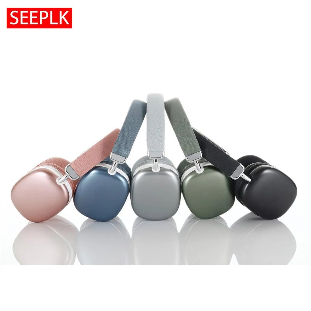 Wireless Bluetooth-Compatible Over-Ear Headphone, Noise Cancelling Headphone, Noise Cancellation Headphones, Stereo Headset for Mobile Phone, Laptop, Tablet, Audio, Connection