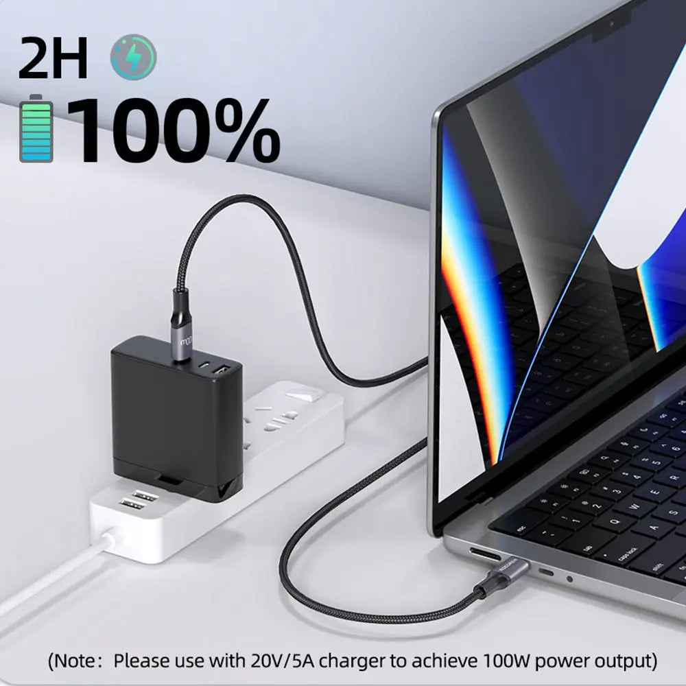 Rocoren 100W USB C to Type C Cable, USB PD 3.0 Fast Charging Charger Wire Cord, Universal Data Cable for Macbook Pro Air Laptop Iphone 15 Pro Max Samsung Mobile Phone