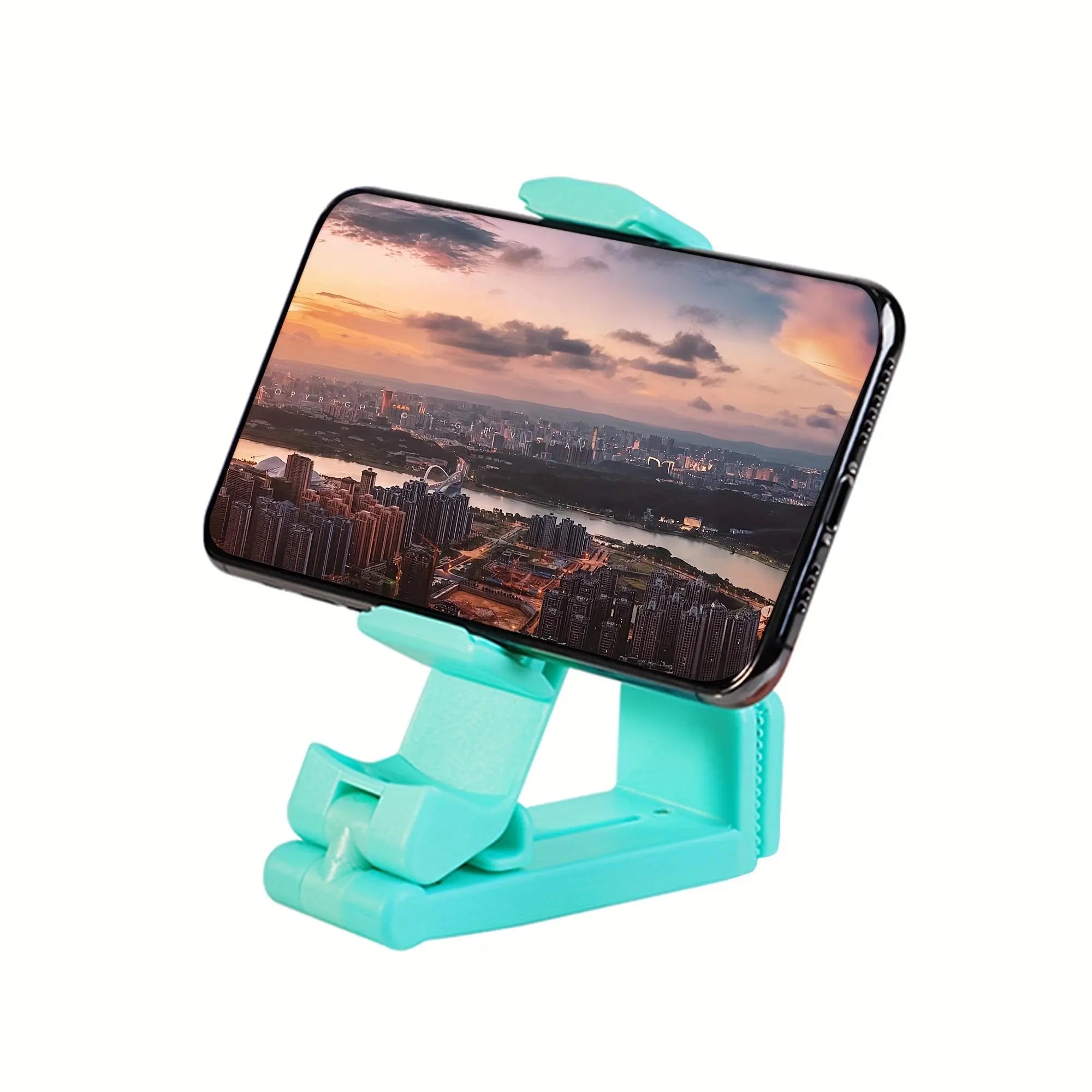 360 Degree Rotatable Multipurpose Phone Holder, 1 Count Universal Multi-Angle Adjustable Airplane Phone Rack for Flying Traveling, Business Trip