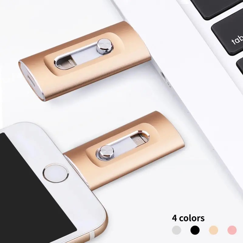 4-In-1 USB Flash Drive for Photo & Video Storage, 1Tb Capacity, Compatible with Android/Pc, No APP Needed, Ideal for Saving Memories