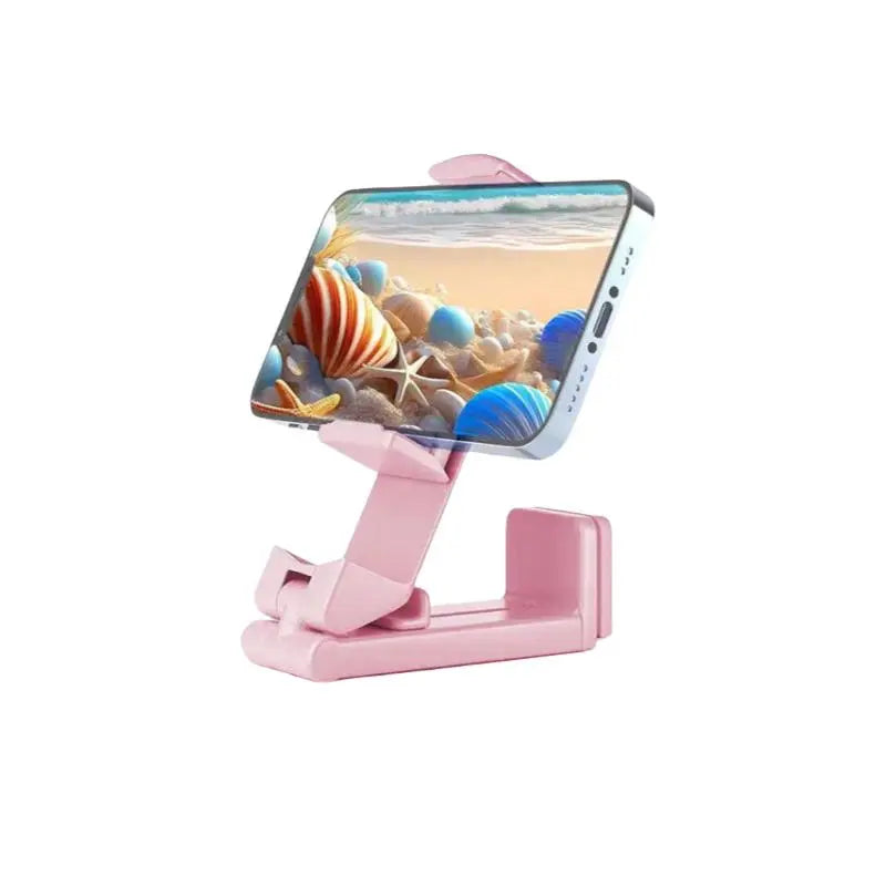 360 Degree Rotatable Multipurpose Phone Holder, 1 Count Universal Multi-Angle Adjustable Airplane Phone Rack for Flying Traveling, Business Trip