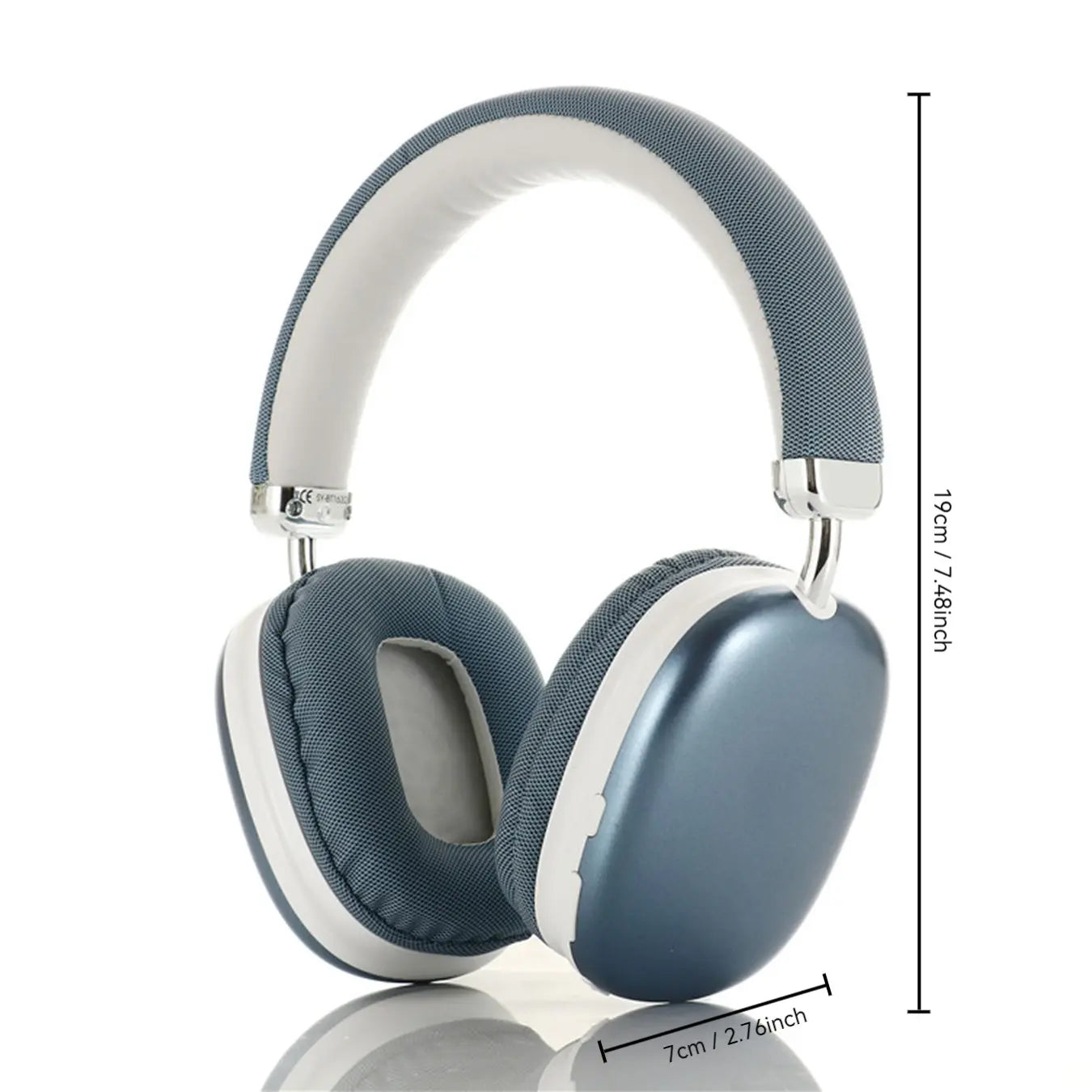 Wireless Bluetooth-Compatible Over-Ear Headphone, Noise Cancelling Headphone, Noise Cancellation Headphones, Stereo Headset for Mobile Phone, Laptop, Tablet, Audio, Connection